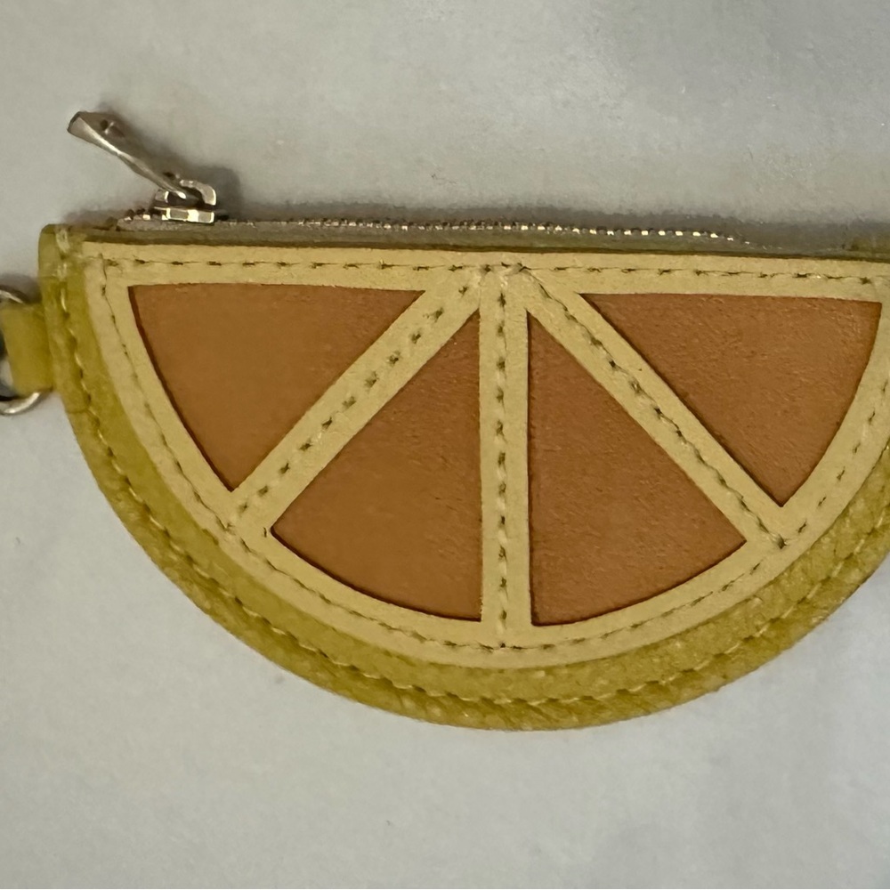 PLG - Orange slice flair / zipper pouch.